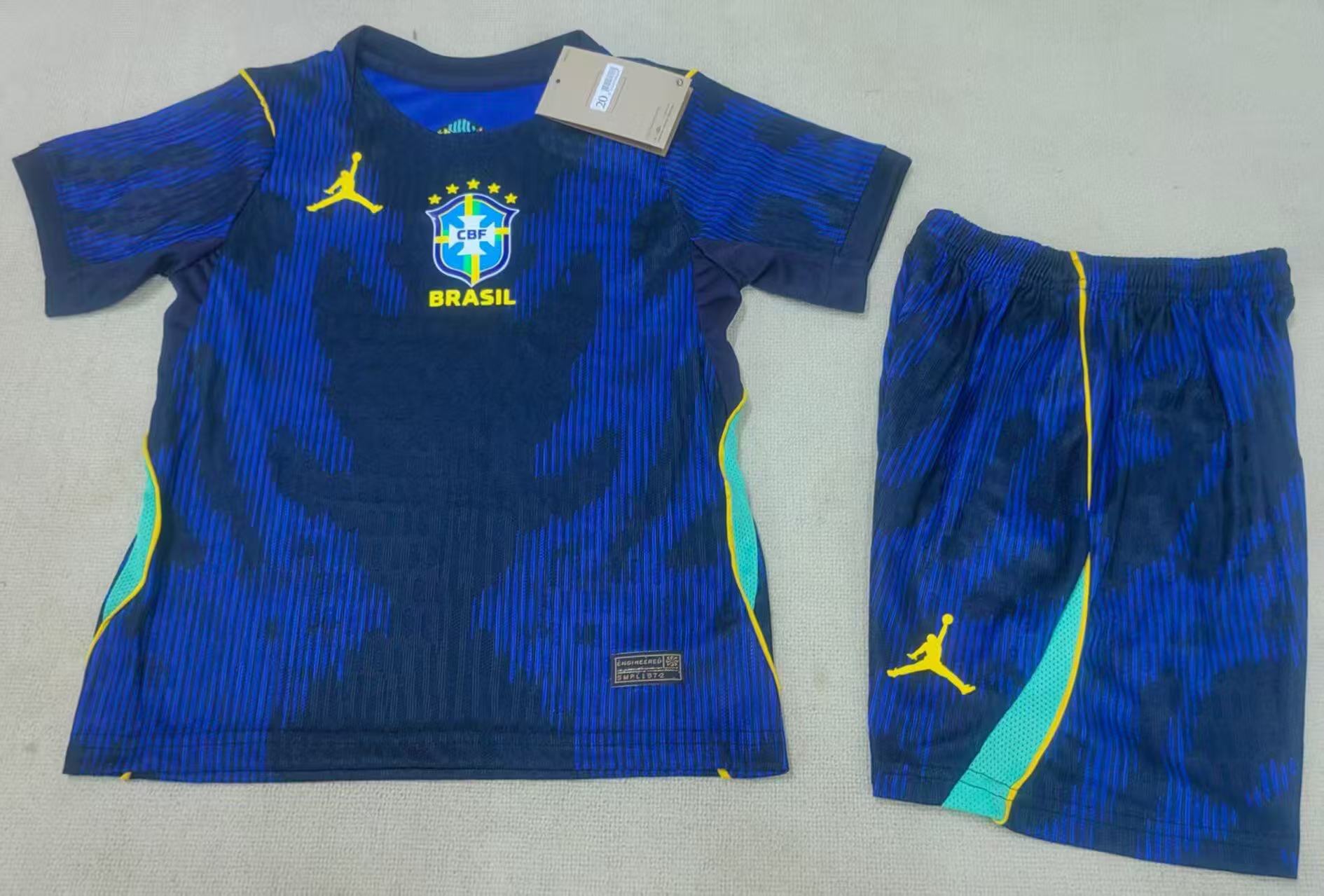 Brasile Away Mondiale Bambino