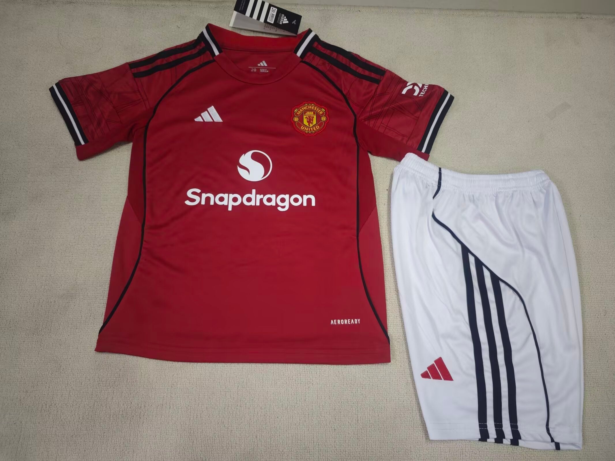 Mnachester United Home 2025/2026 Bambino