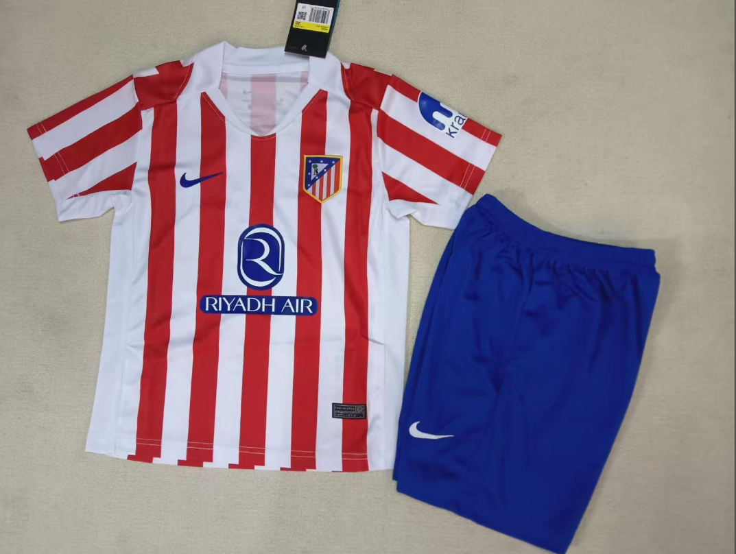 Atletico Madrid Home 2025/2026 Bambino