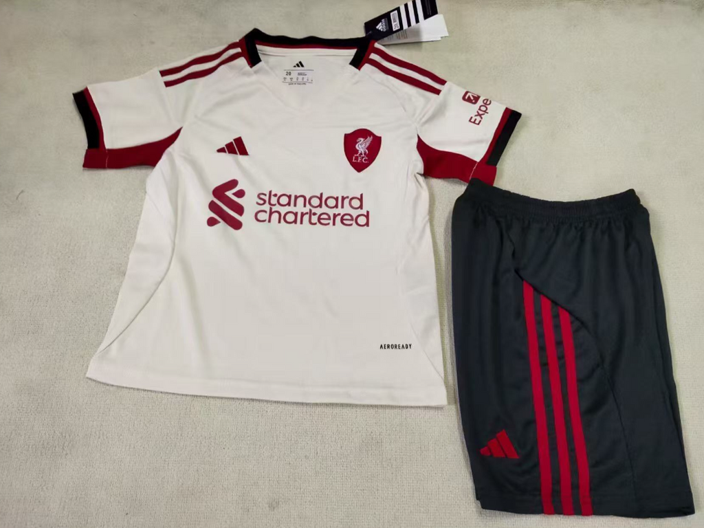 Liverpool Away 2025/2026 Bambino