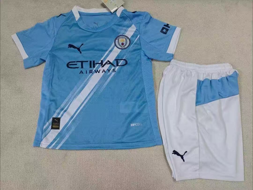 Mancherster City Home 2025/2026 Bambino